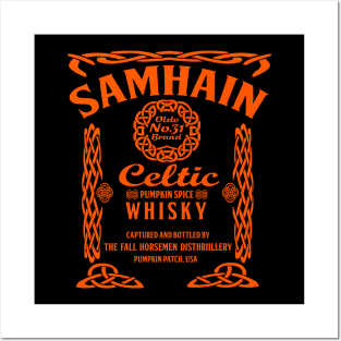 Samhain Pumpkin Spice Whisky Posters and Art